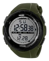 Comprar Reloj hombre Skmei 1025 digital alarma cronometro color de la malla verde