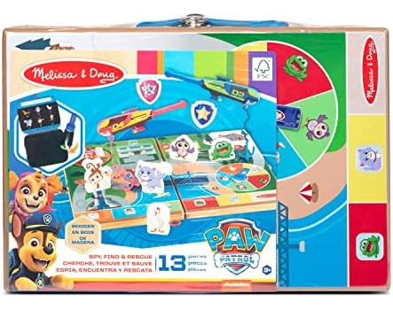Melissa & Doug Paw Patrol 2 Spy, Find, & Rescue Juego De De