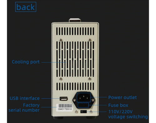 Et5420 Bateria Teste Programável Dc Indicador Carga Eletron.