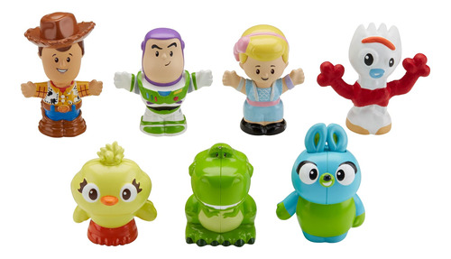 Toy Storylittle People - Paquete De 4 Figuras