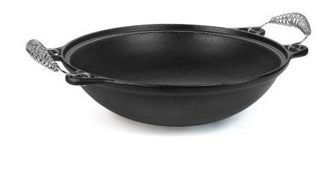 Panela Wok Tacho Chines 6 Litros 38,5 Cm Diâmetro Sem Tampa