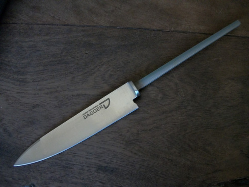 Hoja De Acero Inox 14 Cms  Dagger  - Cuchillo - Facon