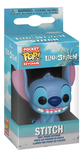 Funko Pocket Pop Keychain: Lilo Y Stitch - Stitch Llavero