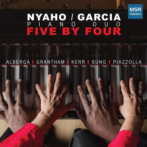 Cd:five By Four - Música Para Dúo De Piano De Eleanor Alberg