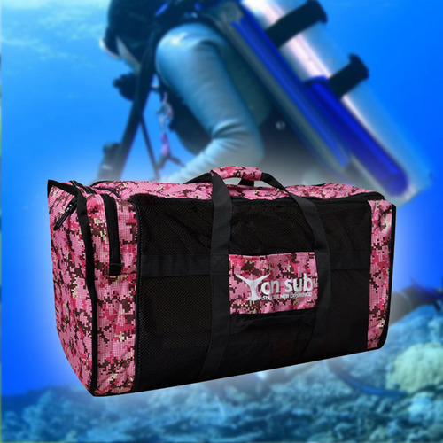 Bolsa De Lona Para Buceo, Bolsa De Viaje Multiusos, Rosa