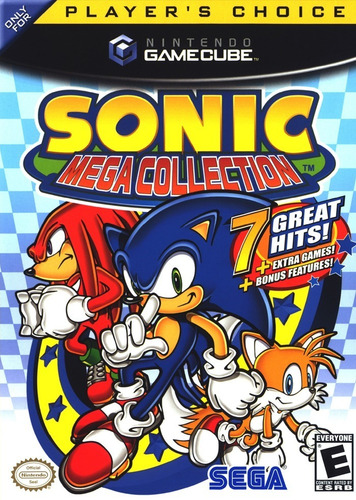 Sonic Mega Collection - Gamecube Fisico (completo) (Usado)