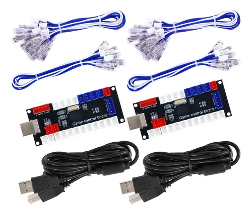 Sj @ Jx Arcade Game Controller Usb Encoder Zero Delay 2