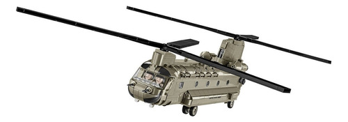 Helicóptero De Transporte Militar Ch-47 Chinook 815 Pçs Cobi