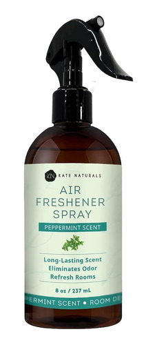 Air Freshener Spray Peppermint Scent - Kate Naturals (8 Fl O