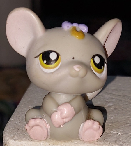 Mini Little Pet Shop Hasbro Modelo 176 Ratita Con Cola