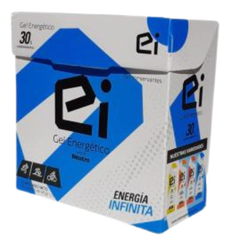 Gel Energético Energía Infinita Pack X 18u Sabor Neutro