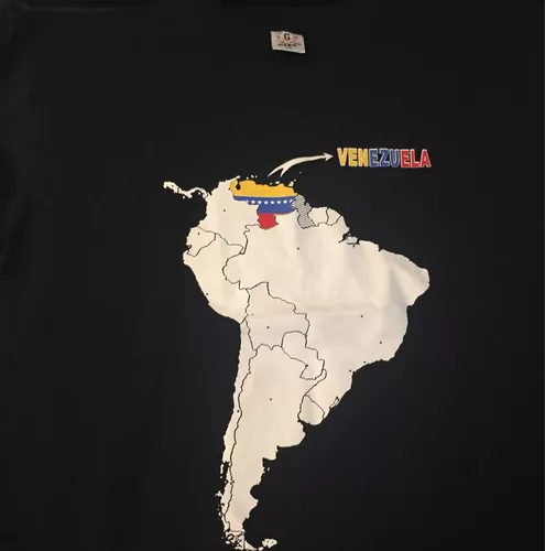 Polera De Hombre Venezuela South América Mdc 