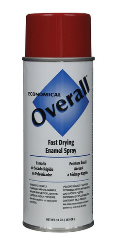 Aerosol Economico Overall Rojo Brillante 283g/10oz