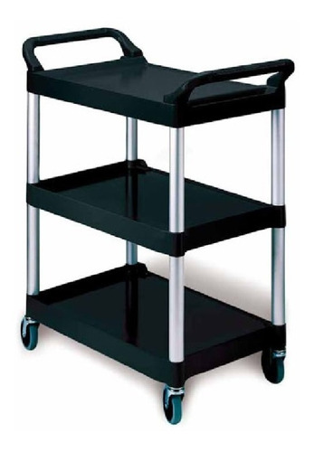 Carro De Servicio Restaurante Rubbermaid 90 Kg 342488+regalo