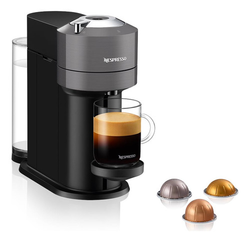Cafetera Nespresso Nespresso Vertuo Next GCV1 automática dark grey para cápsulas monodosis 110V
