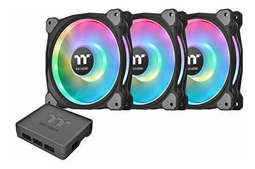 Ventilador Thermaltake Riing Duo 140mm 16.8 Million Rgb Colo