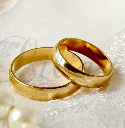 Imagen 1 de 4 de Alianzas Oro 18k Casamiento Compromiso Novios