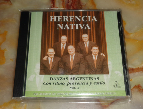 Herencia Nativa - Danzas Argentinas Vol. 3 - Cd Arg.