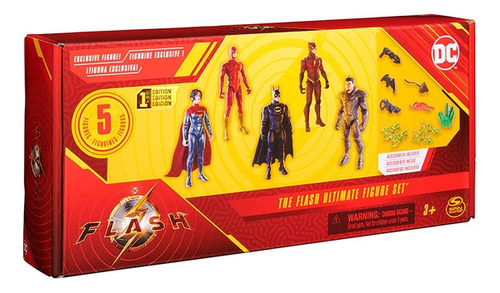 Dc Flash The Flash Ultimate Figure Set 5 Pzas (6065266)