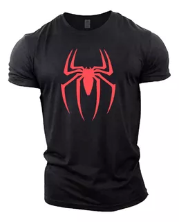 Remera Basica Premium Kingdom Vintage Spider