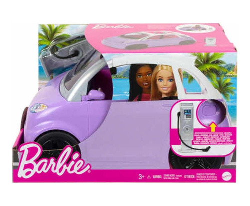 Carro Convertible De Barbie Con Accesorio Estación De Carga