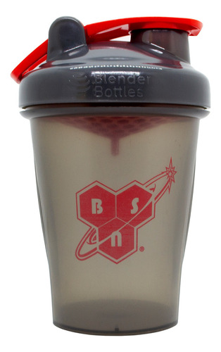 Bsn Blender Bottles Shake Vaso Mezclador Proteína 400ml 6c