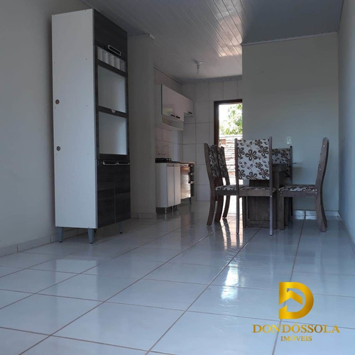 Imagem 1 de 13 de Casa 3 Dormitórios, Sala/cozinha Conjugada E Garagem, Pronta Financiament À Venda No Bairro Jardim União - Criciúma/sc - 104