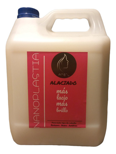 4 Lts Alisado Nanoplastia Espejo. Todo Tipo De Cabello.