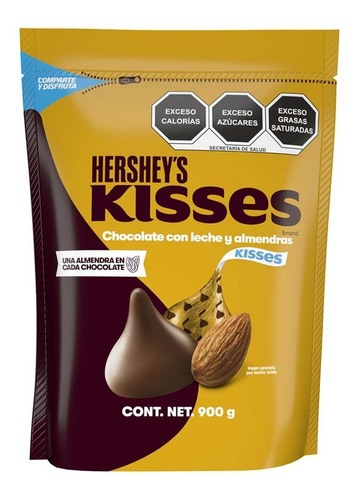 Kisses Hershey´s Chocolate Con Almendra 900g