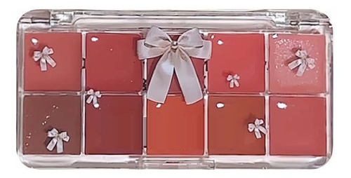 Brillo De Labios, Crema De Labios En Gelatina, 10 Colores, B
