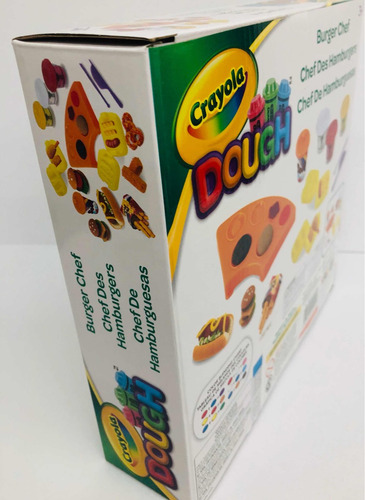 Crayola Set De Masas Grande Chef De Hamburguesas Kreker