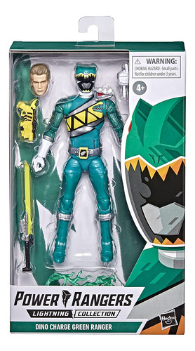 Hasbro Power Rangers Lightning Collection Dino Charge Green Ranger