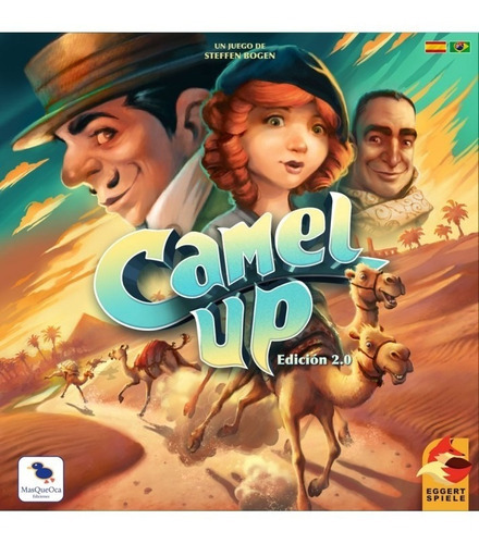 Camel Up Edición 2.0 Juego De Mesa En Español - Masqueoca