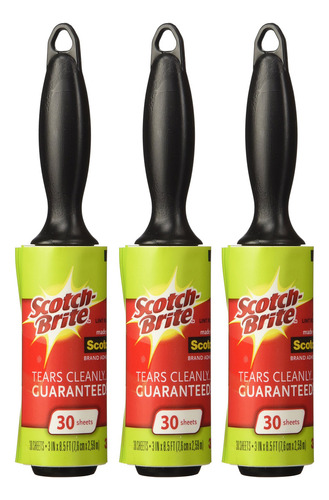 Scotch 3m - Mini Rodillos De Pelusa De 30 Hojas, Paquete De