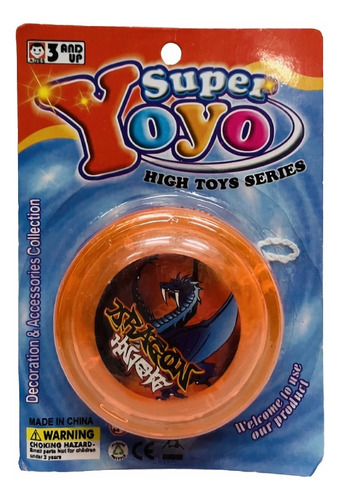Yoyo Con Luz Juego Yo-yo 6 Cm En Blister Rayuela 360384