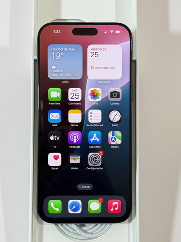 Iphone 16 Pro Max De 256gb Att Negro (Usado)
