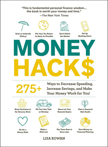Libro: Money Hacks: 275+ Ways To Decrease Spending, Increase