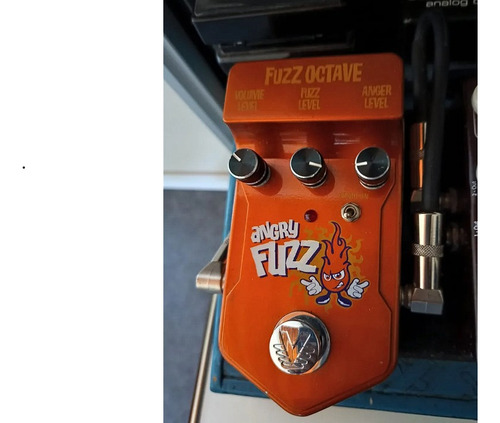 Visual Sound Angry Fuzz Octavador Naranja Oscuro (Usado)