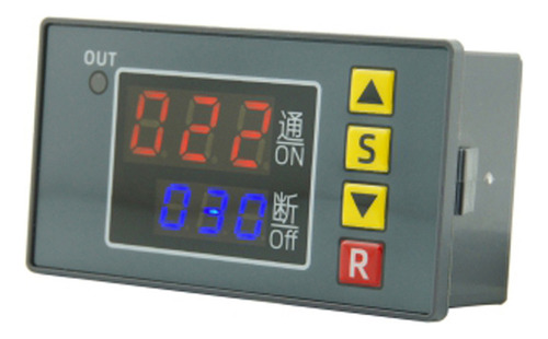 Controlador De Tempo Programável Operação Manual Externa