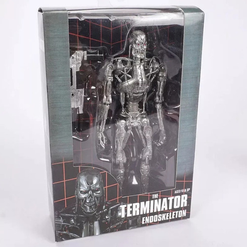 Figura De Acción Neca Terminator 2 T-800 Endoskeleton Arnold