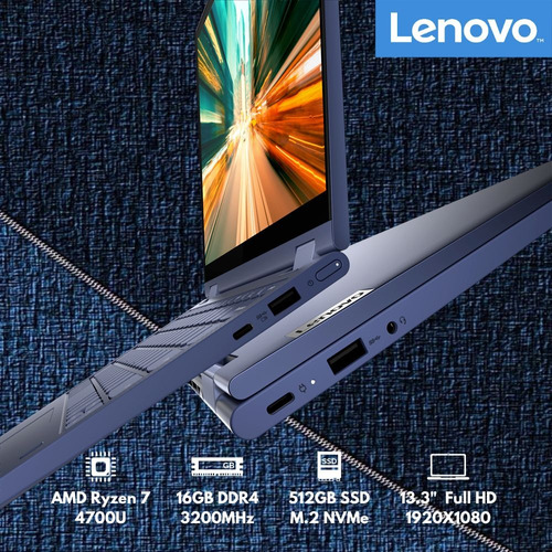 Lenovo Yoga 6 13alc6 2 En 1  Ryzen 7 16gb 512gb - Inteldeals