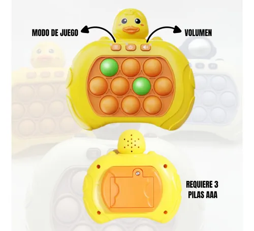 Pop It Electrónico 4 Modos De Juego Sonido Luz X30