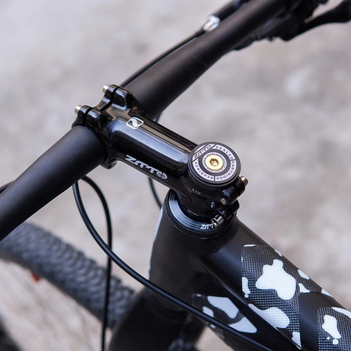 Stem Ztto Bicicleta -17° X 90mm. Para Manubrio 31,8 Negro Largo 90 Cm