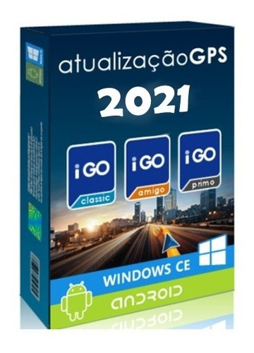 Imagem 2 de 4 de Atualização Gps 2021 - Igo Amigo Primo Igo8 Download