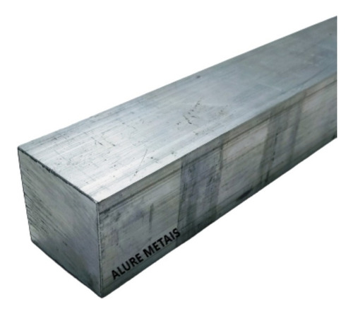 Vergalhao Quadrado Aluminio 2 (5,08cm) C/ 30cm