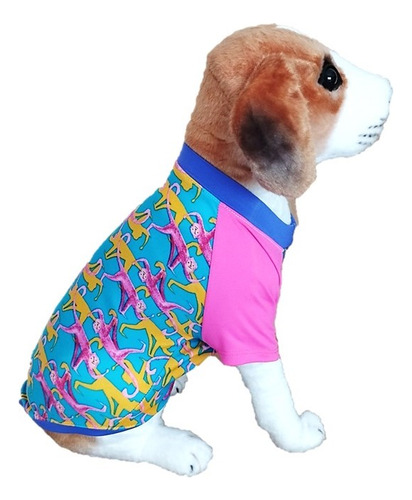 Roupa Roupinha Camiseta Pet Proteção Uv Uva E Uvb Tam. P