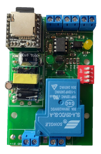 Circuito Timer Con Audio Para Monedero Control Acceso Peatón