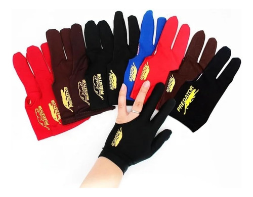 Pack 2 Guantes Predator Para Billar Pool