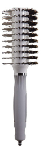 Olivia Garden Turbo Vent - Cepillo De Pelo Ovalado Twin Y 10