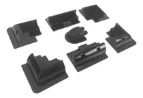 Comprar Kit De Soportes De Montaje Para Paneles Solares 7pcs Negro